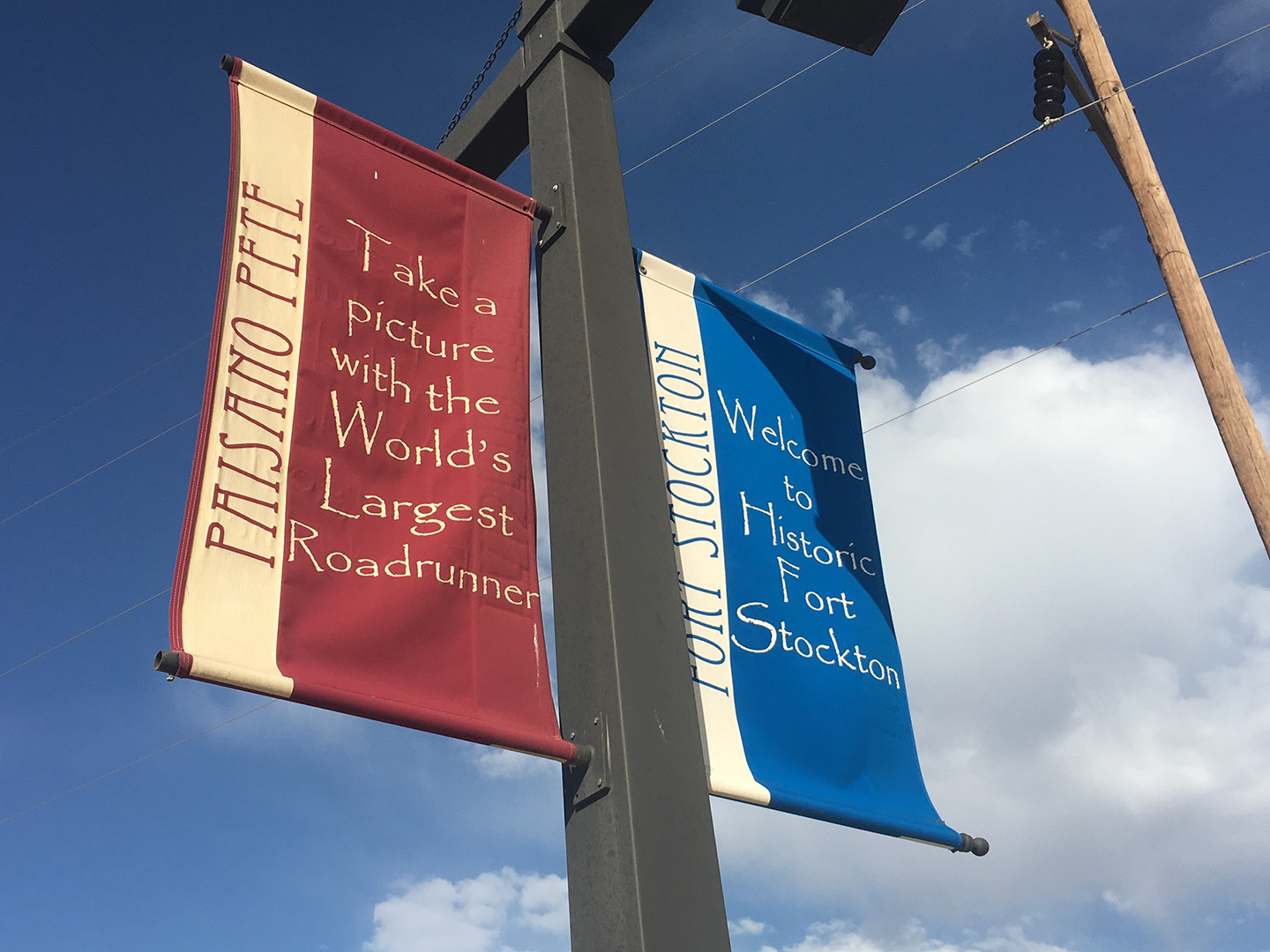 Fort Stockton flags