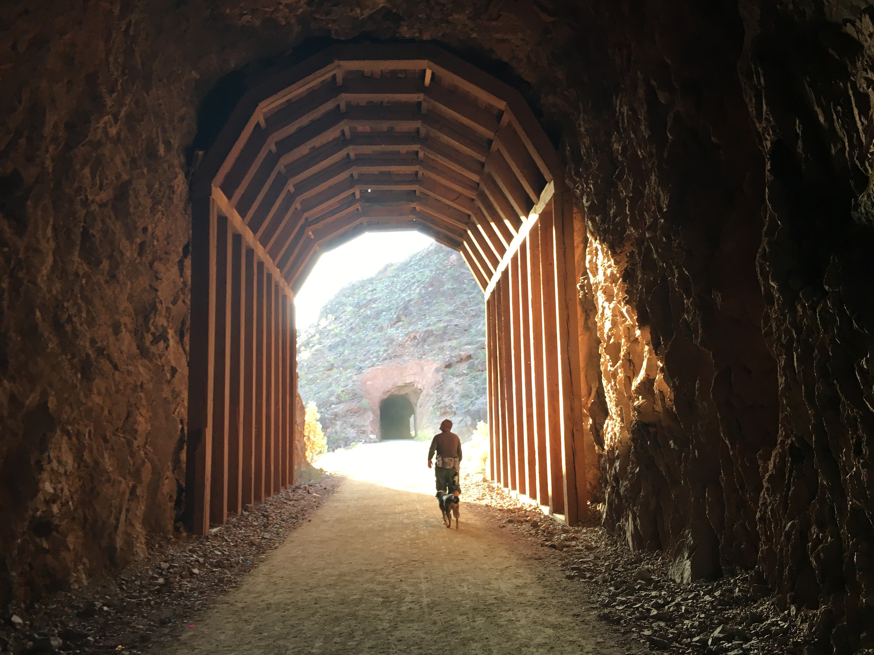 Reinforced tunnel mouth