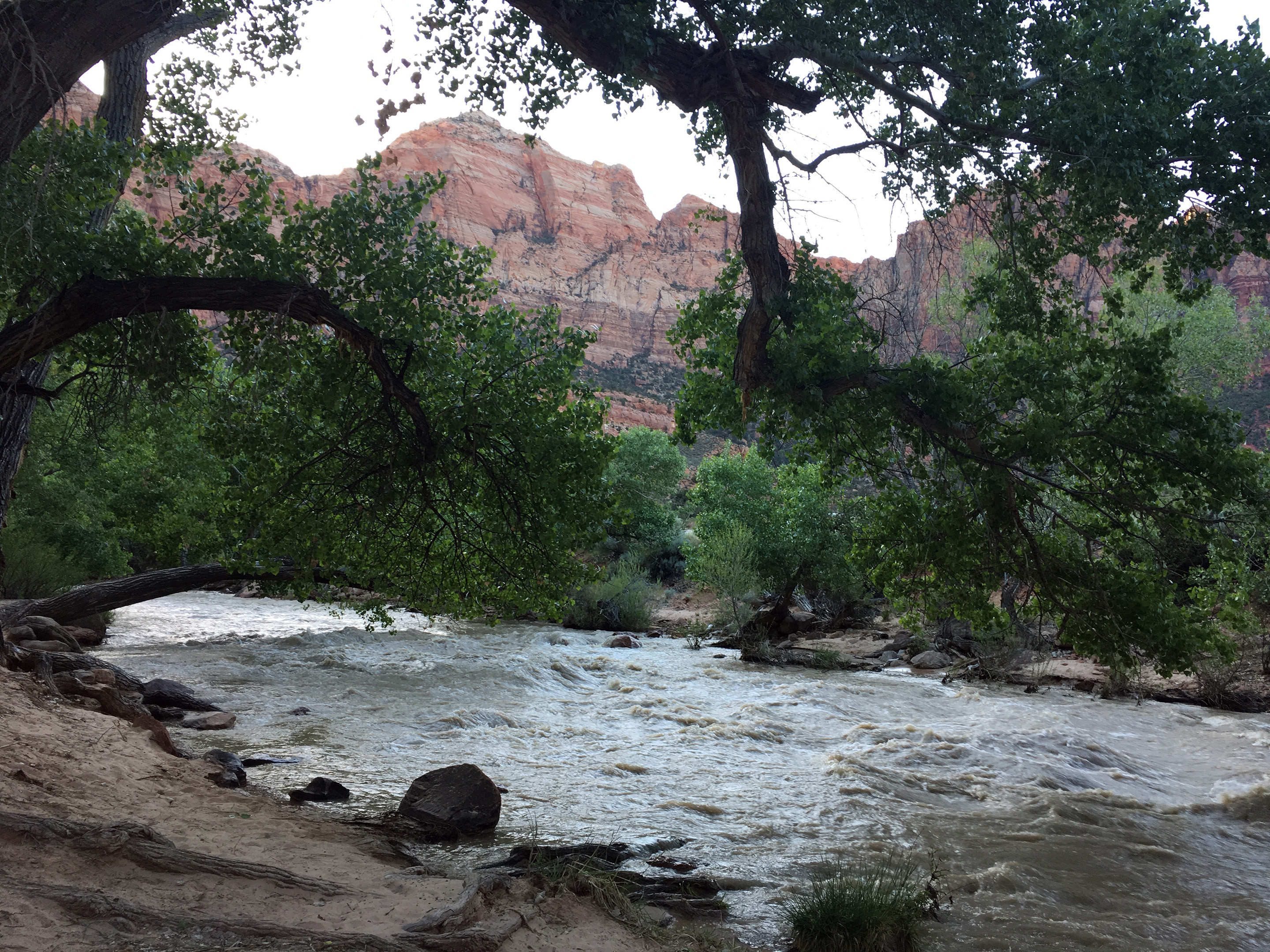 Virgin River trail access point