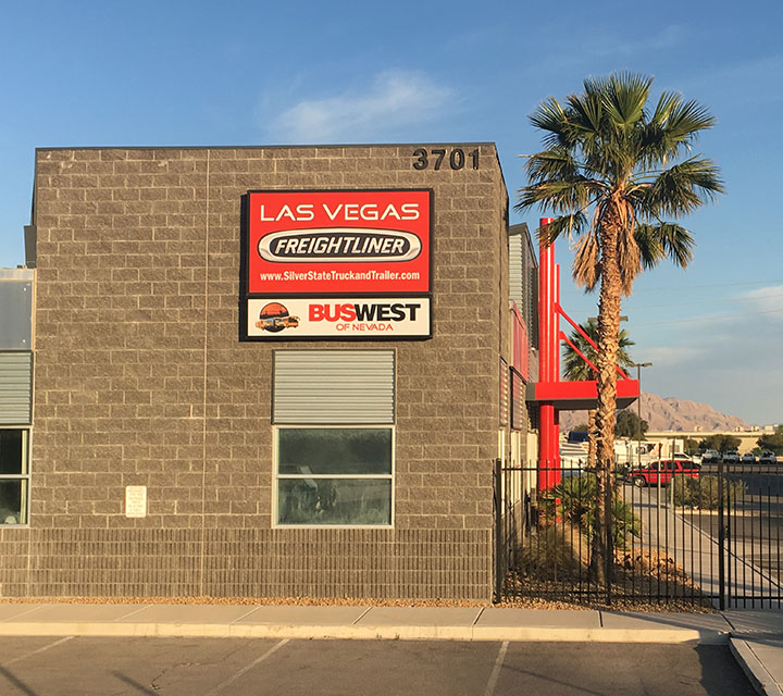 Las Vegas Freightliner sign