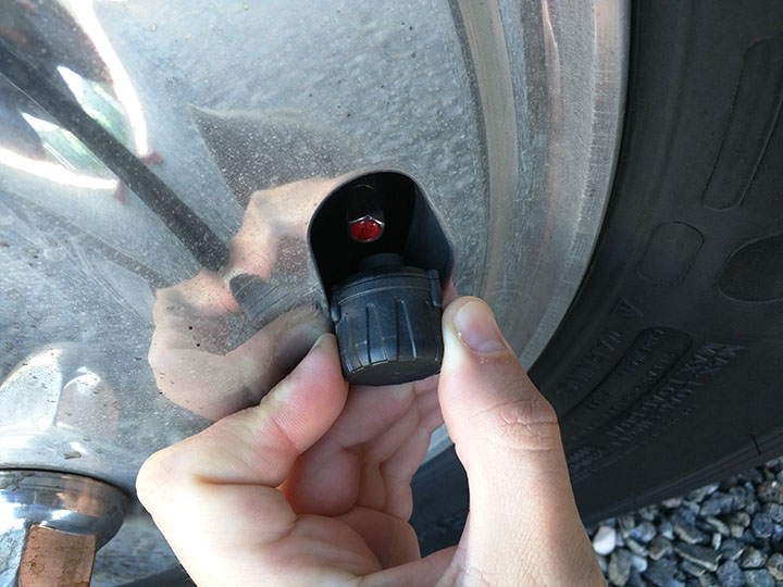 Smallest TPMS sensors fit just barely