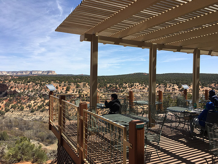 Patio of Village Cafe