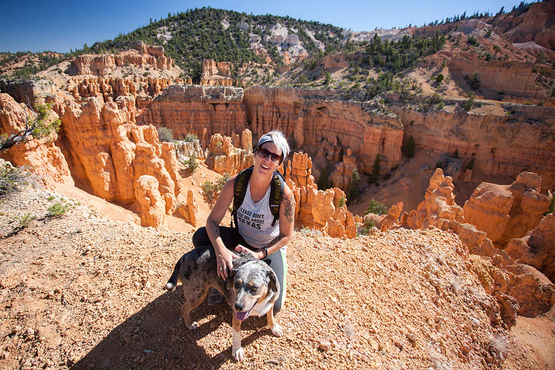 Ane, Lily and hoodoos