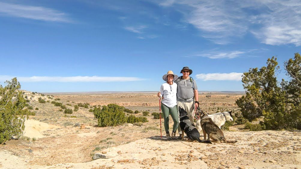 Visiting Chaco Canyon with Dogs