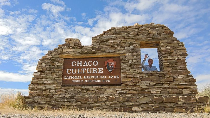 Visiting Chaco Canyon with Dogs