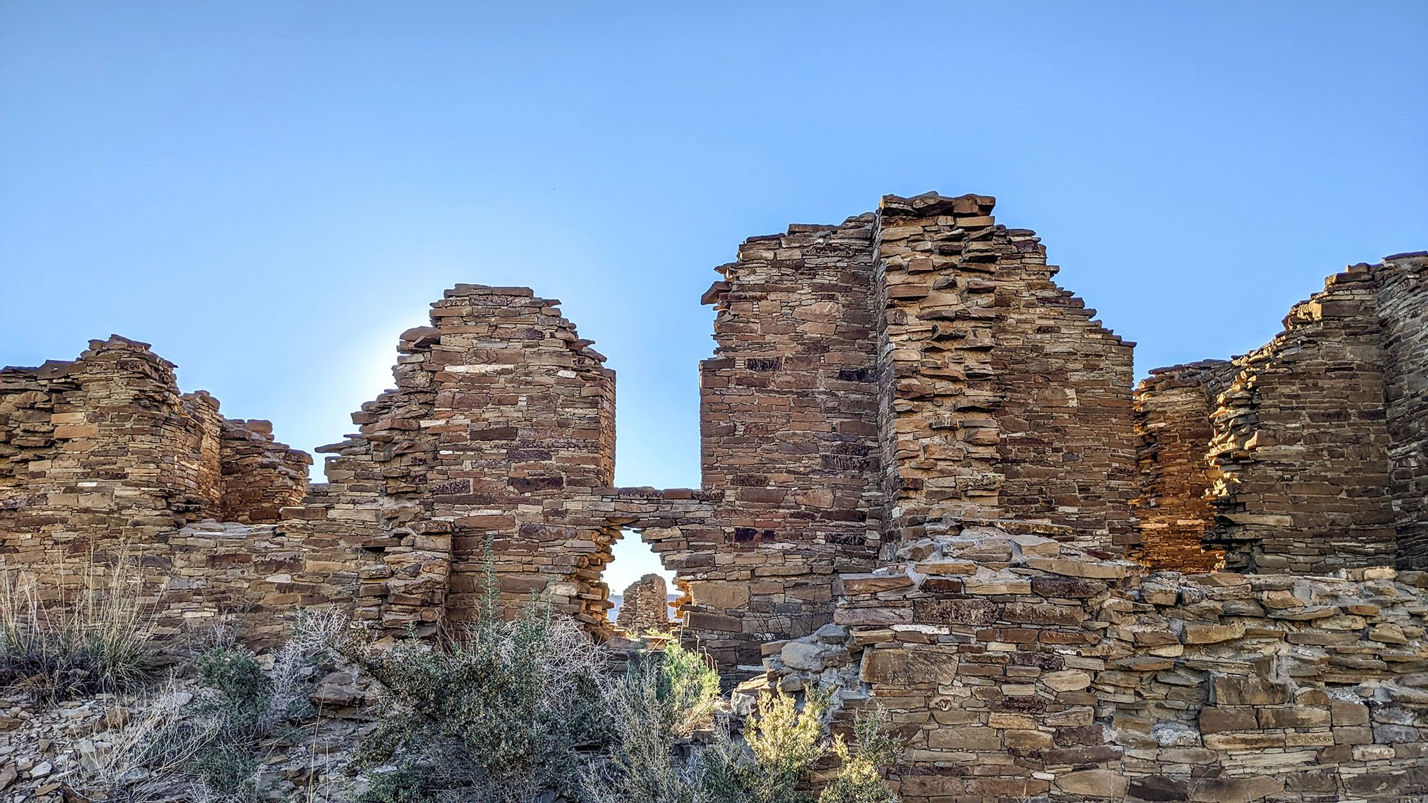 Visiting Chaco Canyon with Dogs